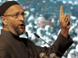 “Asaduddin Owaisi comments on Nuh yatra, stating ‘All Muslim homes already demolished’.” Owaisi VHP Nuh Procession
