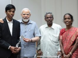 PM Modi Commends Chess Whiz Praggnanandhaa During Meeting, Lauds His Dedication and Tenacity. Chess Prodigy R Praggnanandhaa: