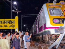 Train Derailment at Mathura Junction: No Major Injuries Reported Mathura train derailment