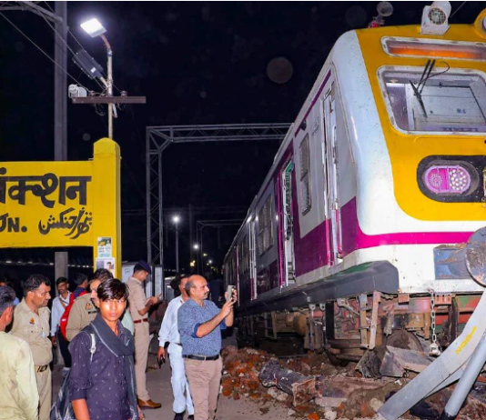 Train Derailment at Mathura Junction: No Major Injuries Reported Mathura train derailment