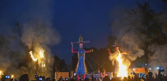 Communal Harmony Prevails: KPSS Grateful for Punit Balan’s Support in Grand Dusshera Celebration