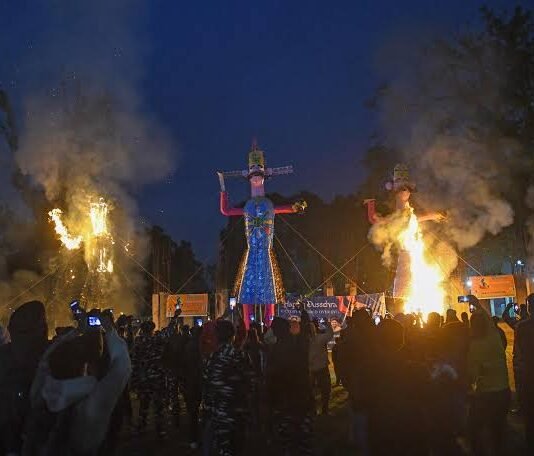 Communal Harmony Prevails: KPSS Grateful for Punit Balan’s Support in Grand Dusshera Celebration