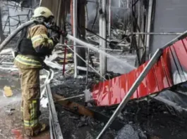 Russian Missile and Drone Attack Kills Two People in Kyiv, Ukraine