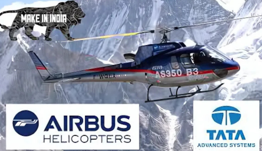 Airbus and Tata Join Forces to Build India’s First Private Helicopter Assembly Line