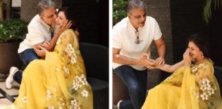 Bhagyashree’s Husband Proposes to Her After 35 Years of Marriage