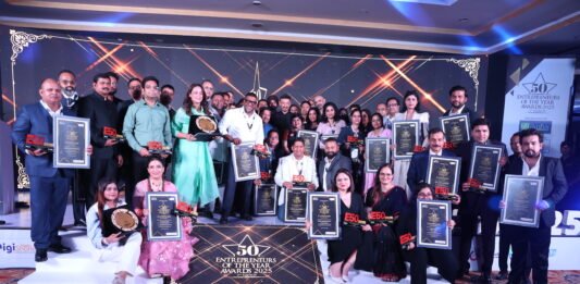 Leaders and Entrepreneurs Shine Bright at 50 Entrepreneurs of the Year 2025 – The Indian Alert’s 3rd Edition Raises the Bar for Recognition