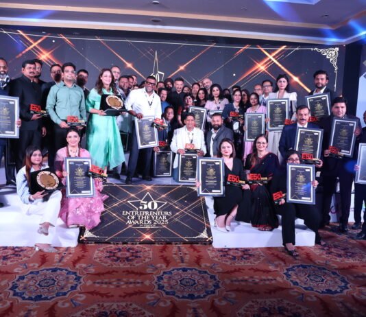 Leaders and Entrepreneurs Shine Bright at 50 Entrepreneurs of the Year 2025 – The Indian Alert’s 3rd Edition Raises the Bar for Recognition
