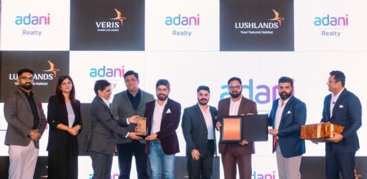 Capital Key Partners Honored with Prestigious ‘Best Channel Partner’ Award by Adani Realty for Achieving ₹200 Crore Business in Just 6 Months