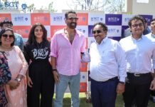 Akshay Kumar Creates Electrifying Buzz at SGT University for Bhooth Bangla Promotions
