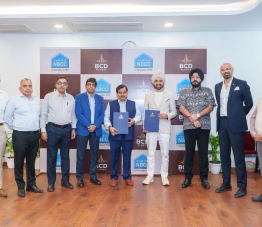 BCD Global Appoints NBCC (India) Limited as Project Management Consultant for their First Landmark Residential Development
