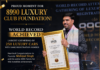 Mahipal Singh-Owned 8990 Luxury Car Club Creates History, Sets World Record with 250 Luxury Cars Bearing ‘8990’ Registration Number